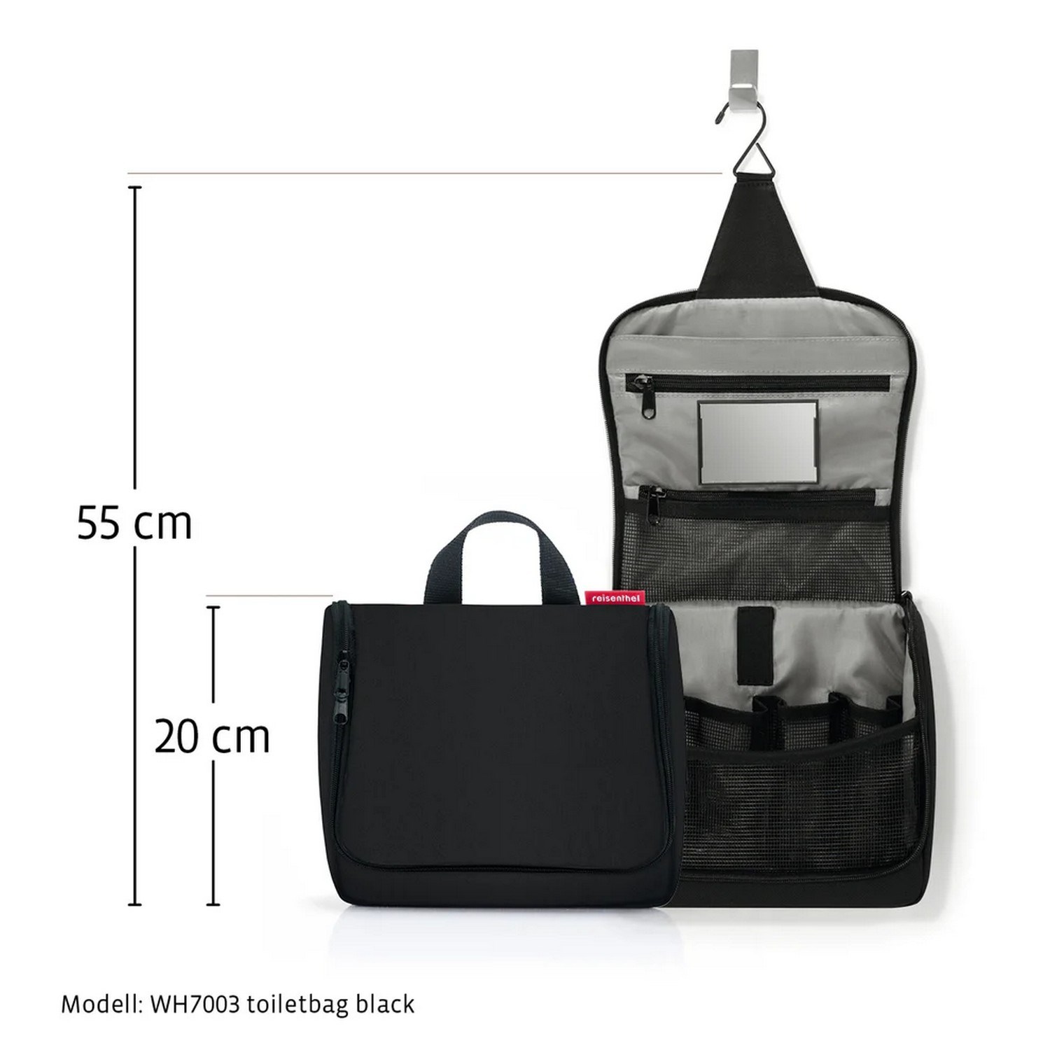 Toaletní taška Reisenthel Toiletbag twist maroon_3