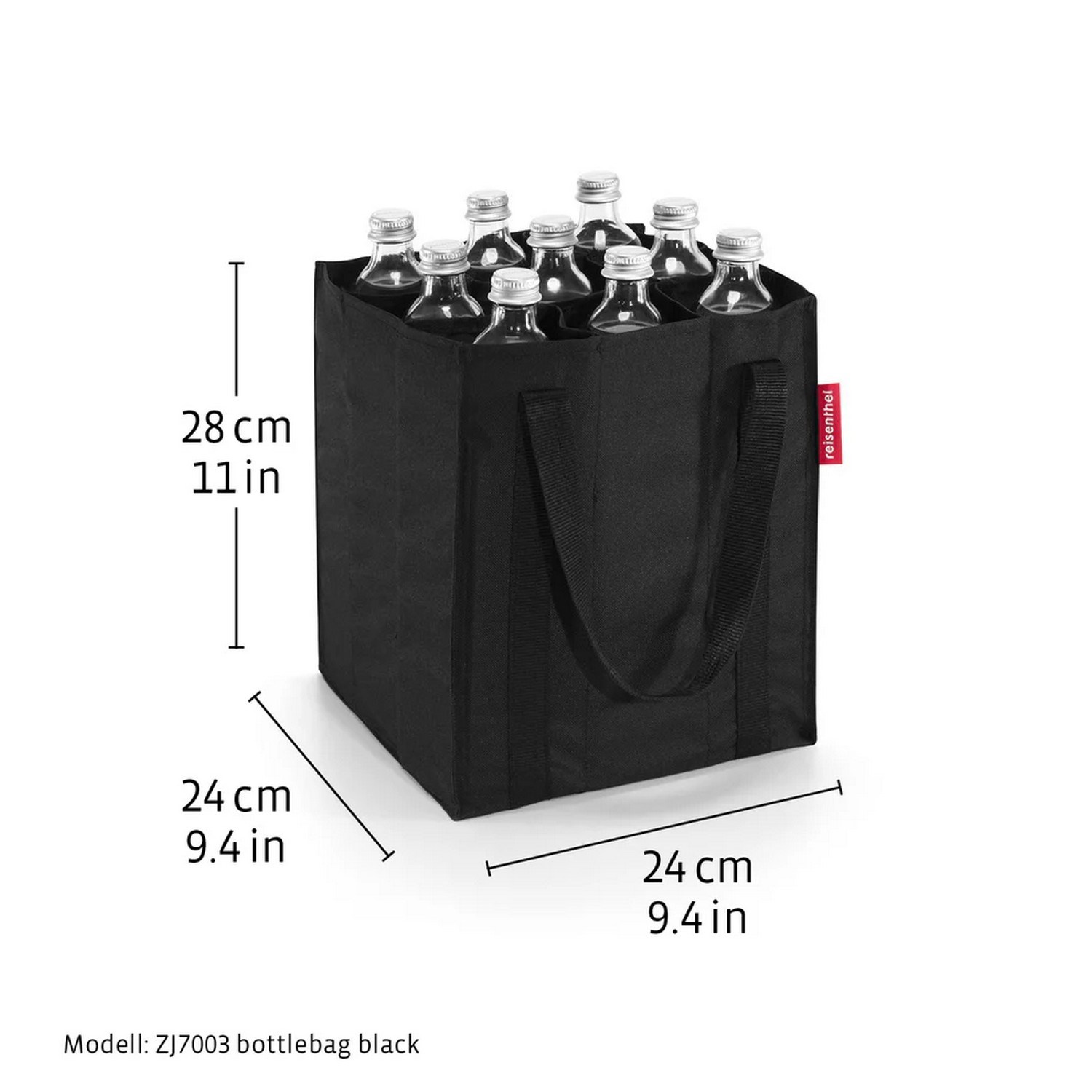 Taška na lahve Reisenthel Bottlebag twist maroon_2