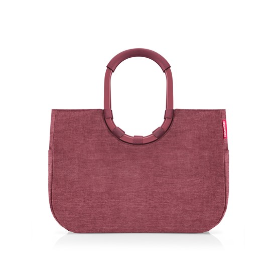 Módní taška Reisenthel Loopshopper L twist maroon_2