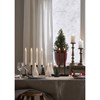 LED dekorační svíčka FLAMME STRIPE SET/2ks V.25cm červená_0