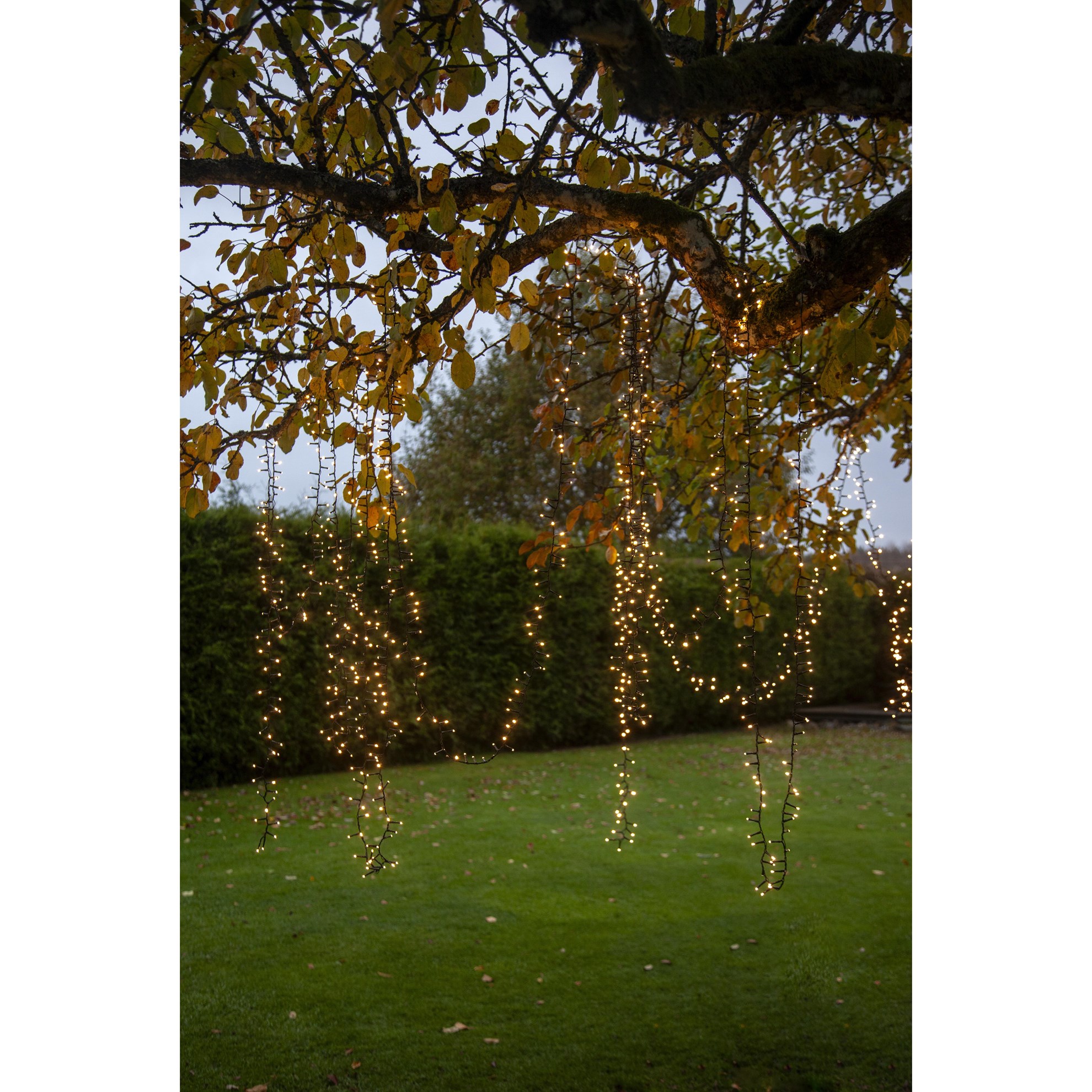 Venkovní LED světelný řetěz SHINY 540xLED D.10m černý_0