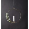LED závěsné osvětlení FLAMME RING 1xLED P.28 cm mosazné_0