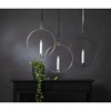 LED závěsné osvětlení FLAMME RING 1xLED P.28 cm mosazné_2