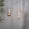 Dekorační LED žárovka PLAIN SMOKE E27, A+, 80lm, 2100K kouřová_1