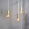 Dekorační LED žárovka PLAIN AMBER E27 80lm, 2000K jantarová_0