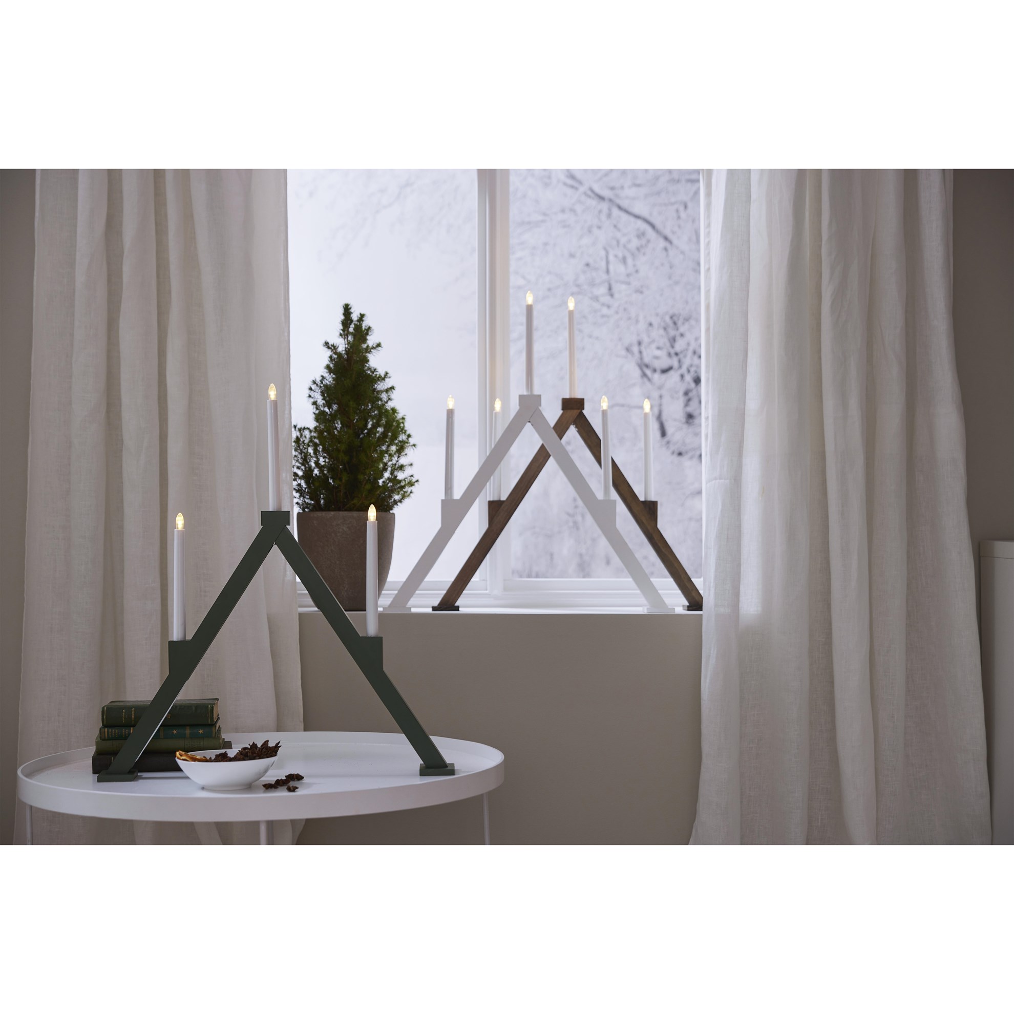 Adventní svícen VIKA V.64cm hnědý_1