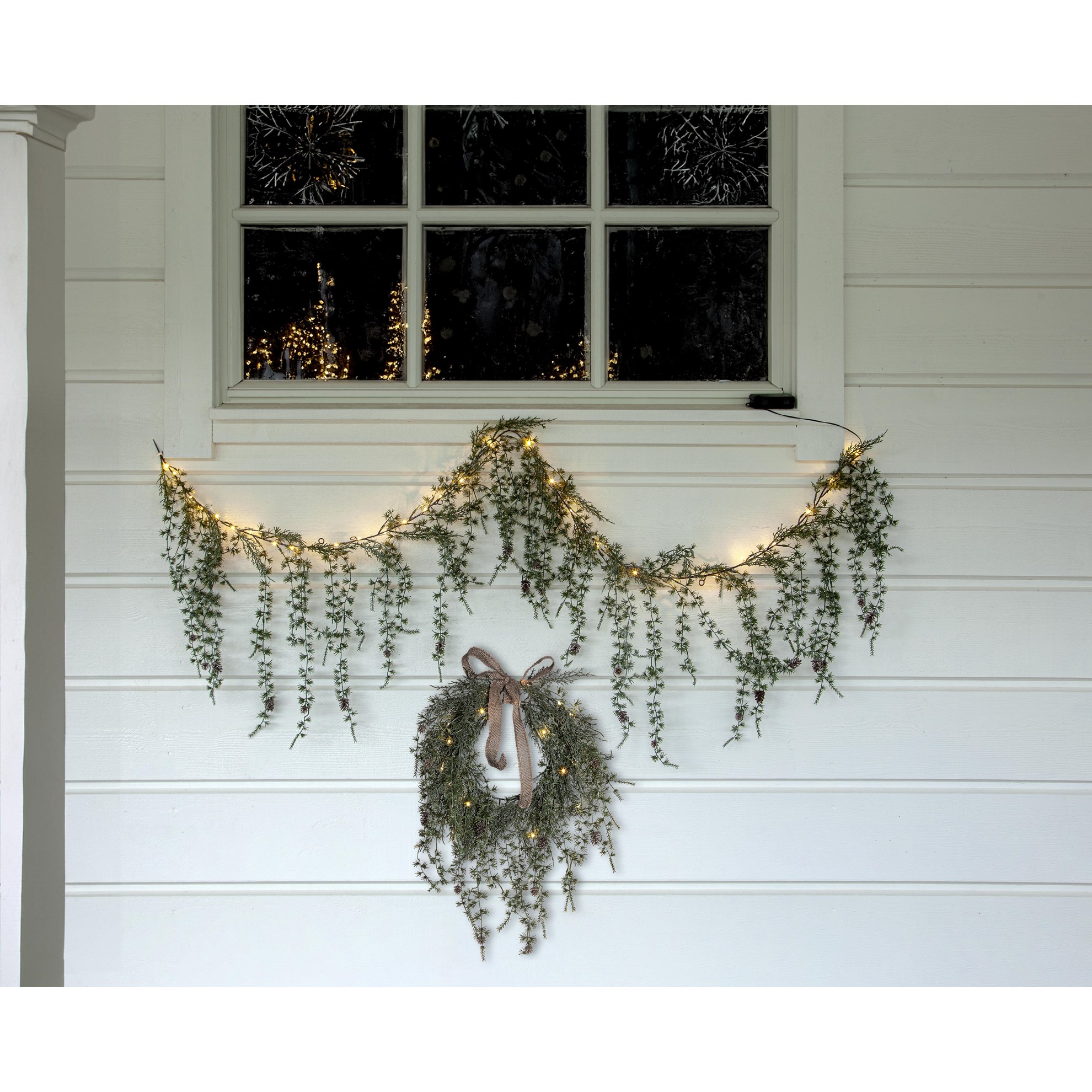 LED girlanda BARR D.50cm zelená_1