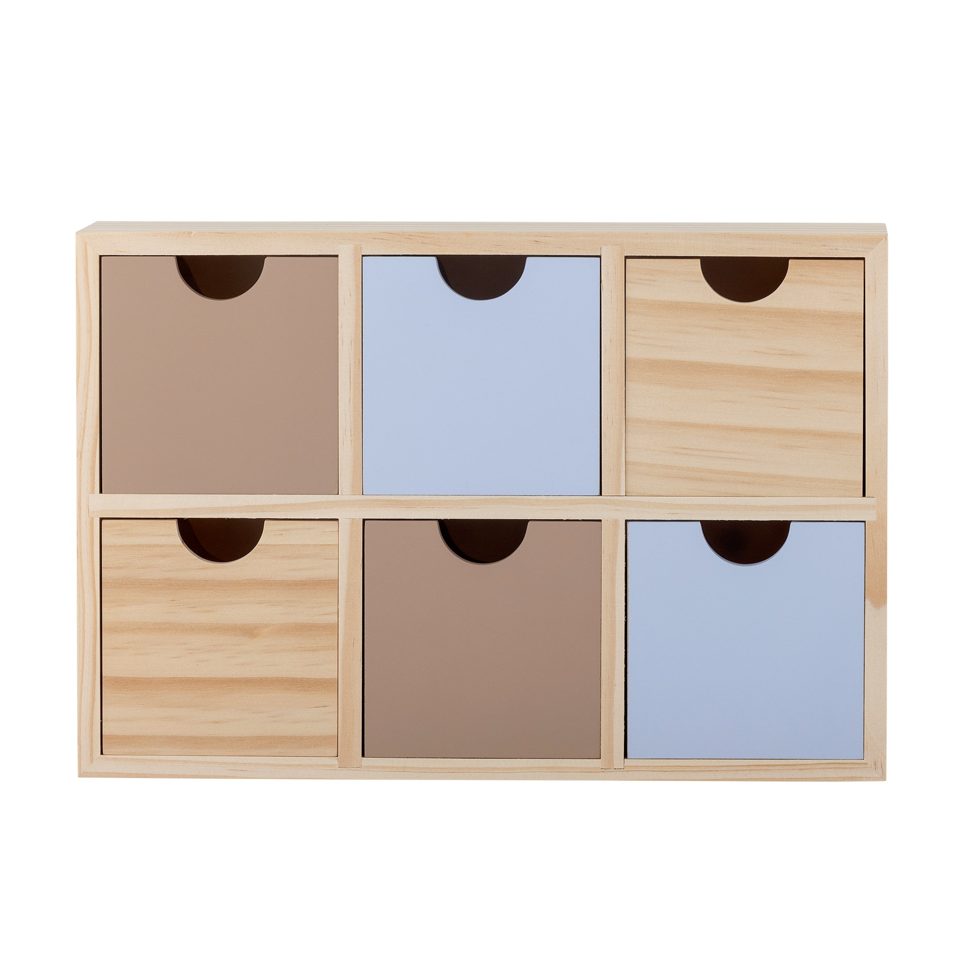 Úložný box CALLE 27x18x8cm borovice přírodní_0
