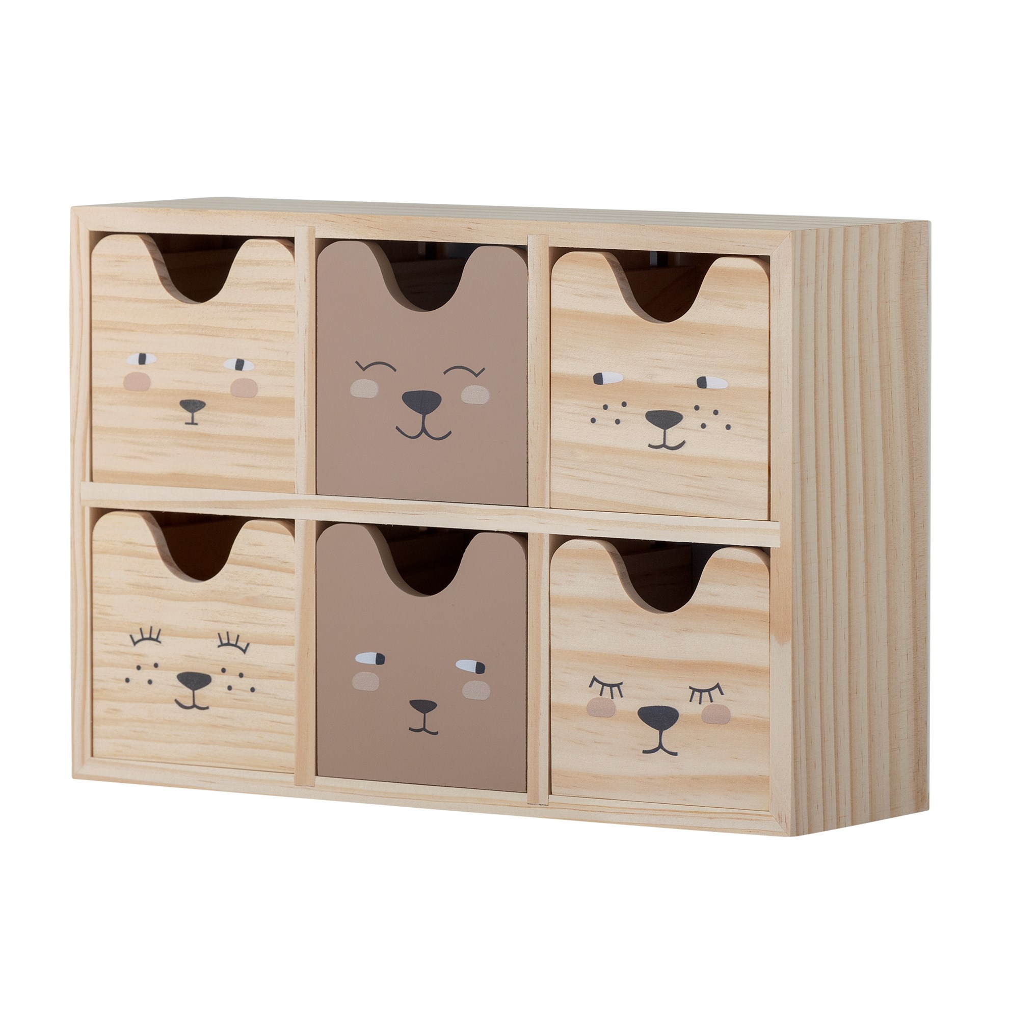 Úložný box CALLE 27x18x8cm borovice přírodní_1