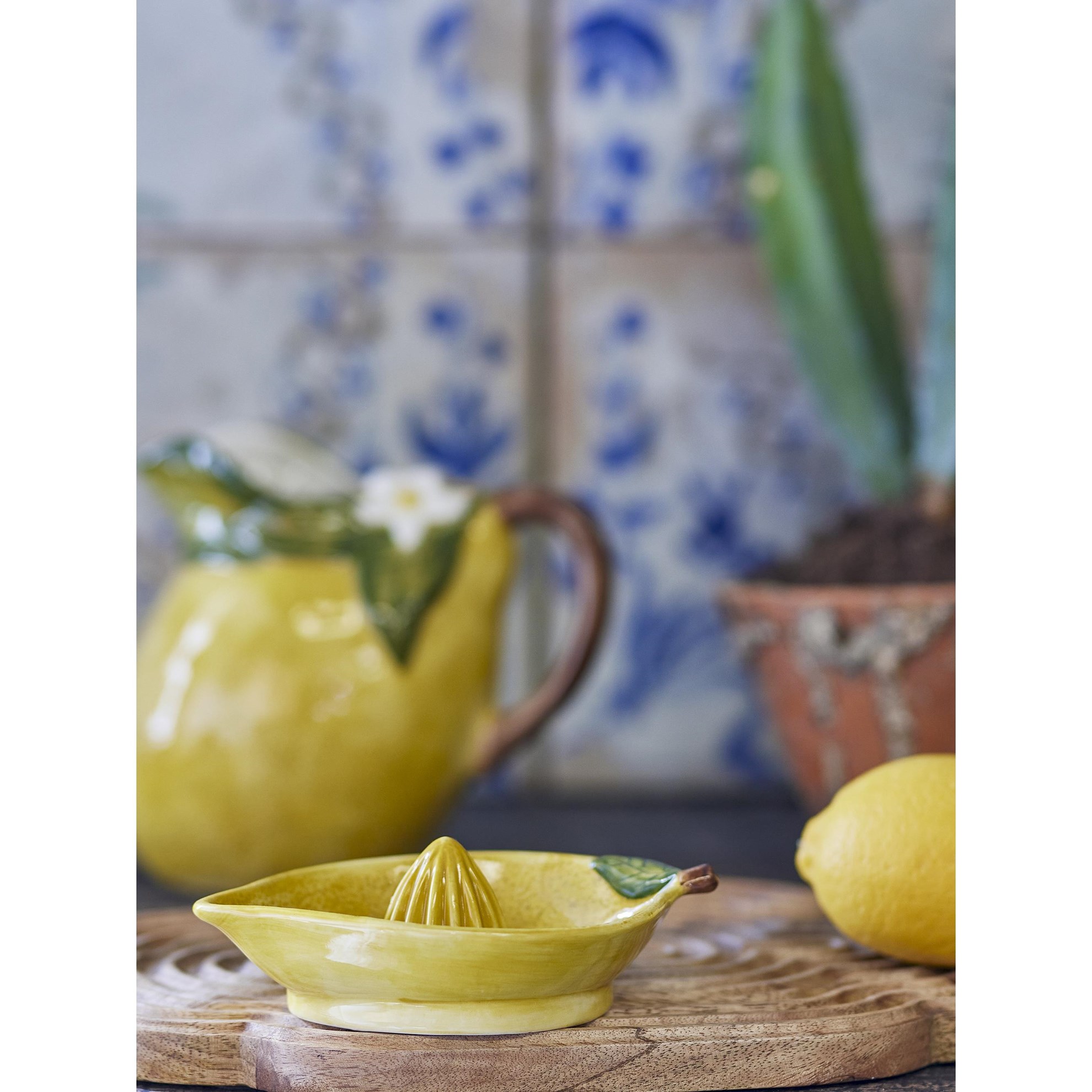 Kameninový odšťavňovač na citron LIMONE žlutý_0