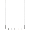 Stříbrný závěsný svícen House Doctor MAXI D. 102 cm pro LED svíčky_2