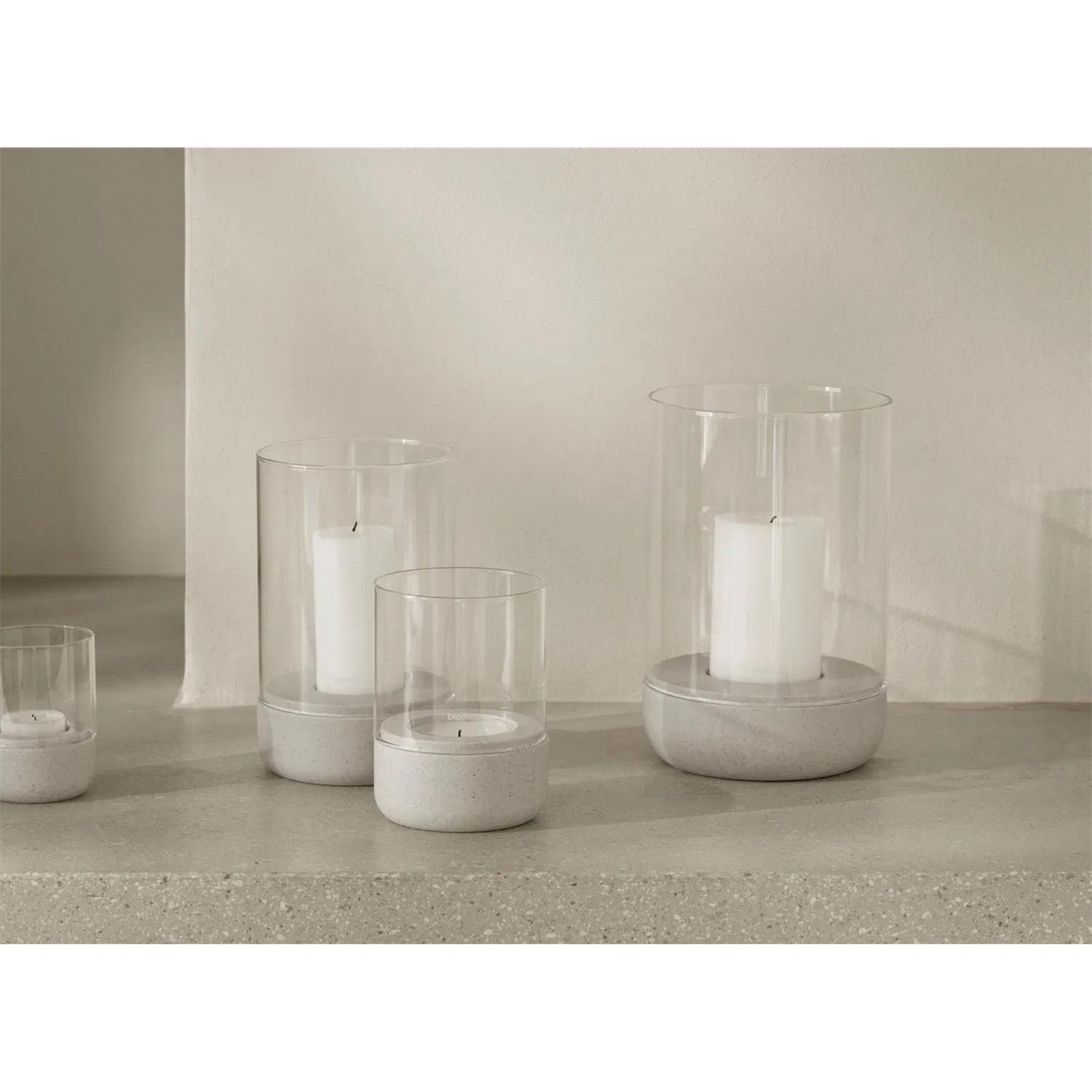 Svícen na čajovou svíčku Blomus CALMA V.9cm SET/2ks slonovinová kost_0