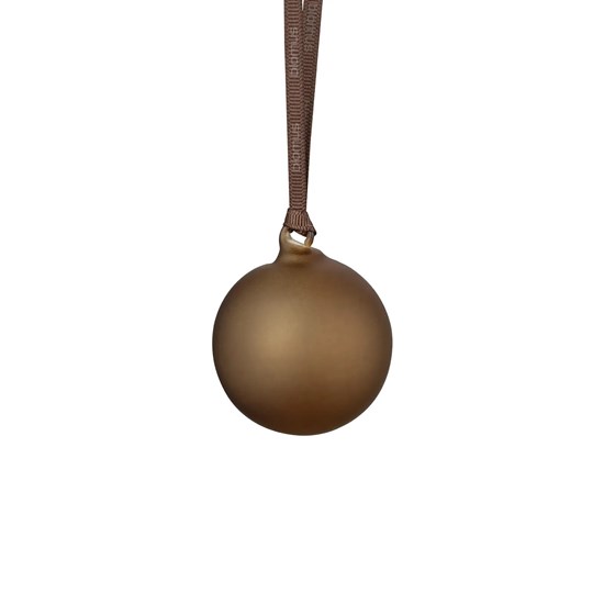 Skleněné ozdoby Blomus JUHLA P.7cm SET/4ks hnědé_4