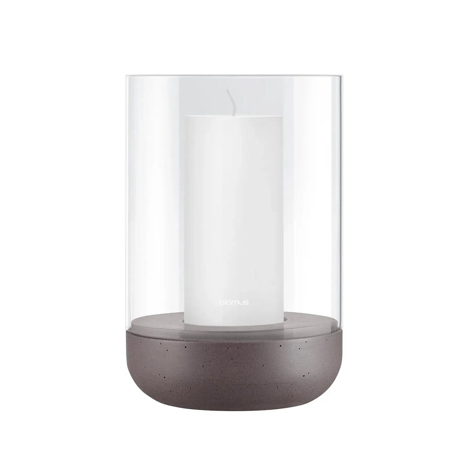 Svícen na čajovou svíčku Blomus CALMA V.22cm hnědý_0