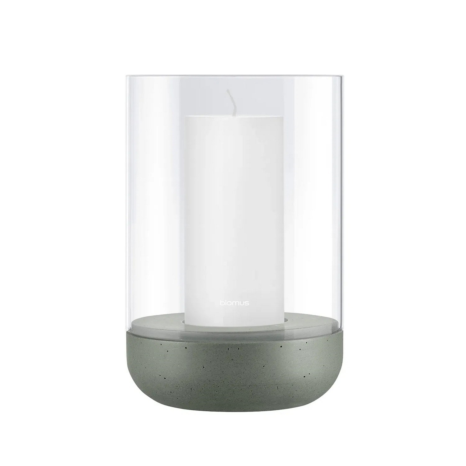 Svícen na čajovou svíčku Blomus CALMA V.22cm zelený_1