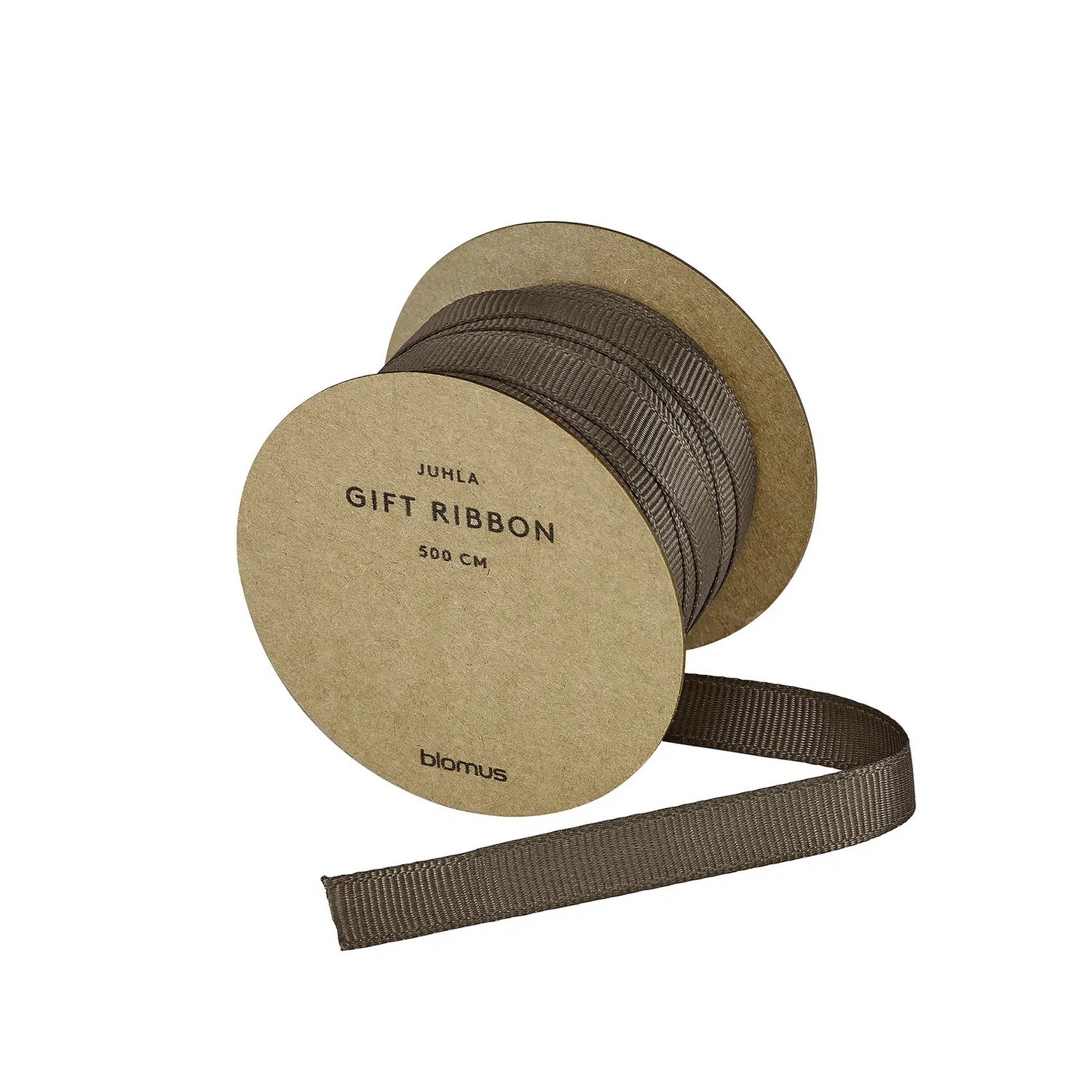 Dárková stuha Blomus JUHLA D.5m kávová_1