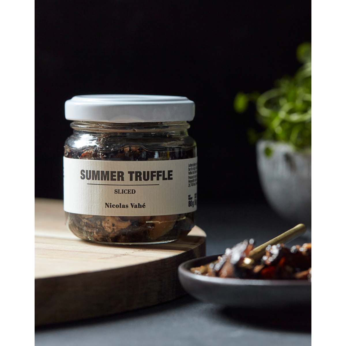 Nakládaný, krájený lanýž Nicolas Vahé SUMMER TRUFFLE 80g_0