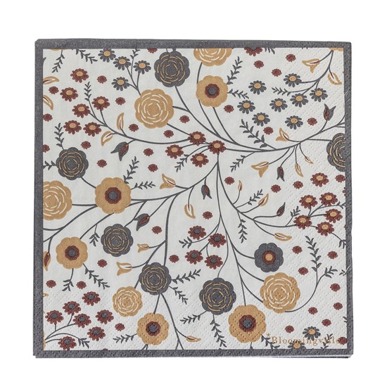 Papírové ubrousky EYDIS 33x33cm BAL/20ks motiv květin_4