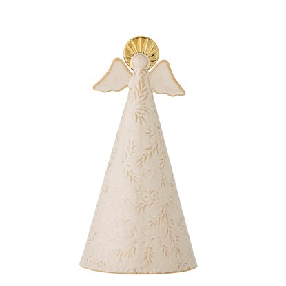 Kameninový dekorační anděl LIZA V.20cm přírodní_1