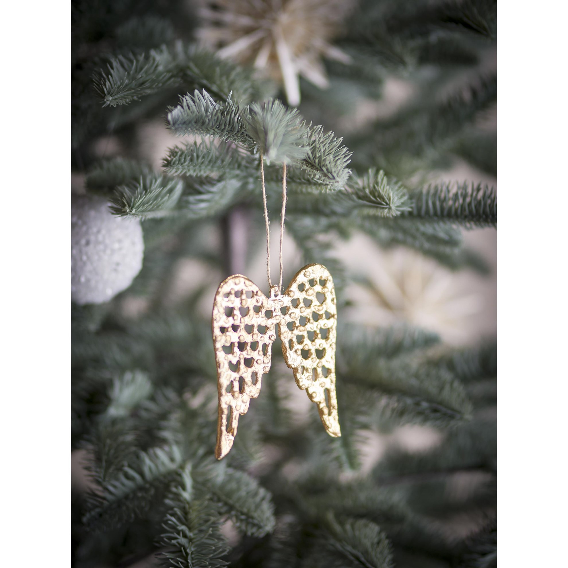 Andělská křídla na zavěšení ANGELIE V.10cm zlatá_2