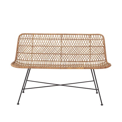 Ratanová lavice HALLIE 120cm přírodní_6