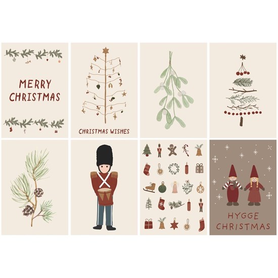 Vánoční jmenovky na dárek Ib Laursen SET/8druhů_0