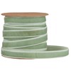 Sametová stuha na cívce Ib Laursen 10 m dusty green_0