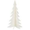 Papírový vánoční stromek Ib Laursen V.25 cm bílý_0