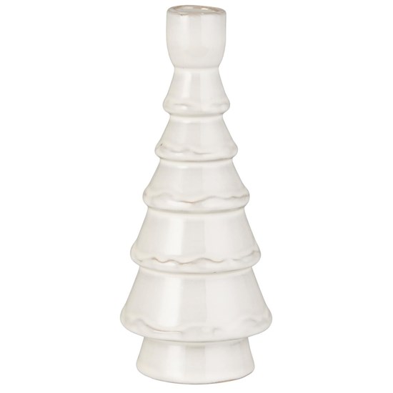 Porcelánový svícen Ib Laursen V.20,5 cm bílý_0