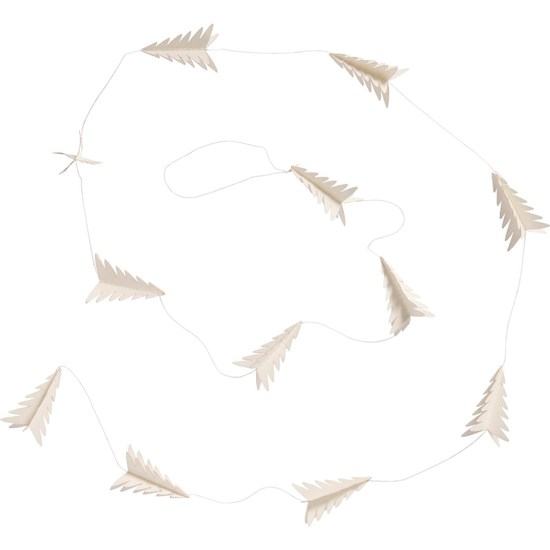 Papírová girlanda se stromky Ib Laursen D.163 cm bílá_0