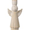 Svícen s dekorem anděla Ib Laursen V.16,5 cm ivory_0