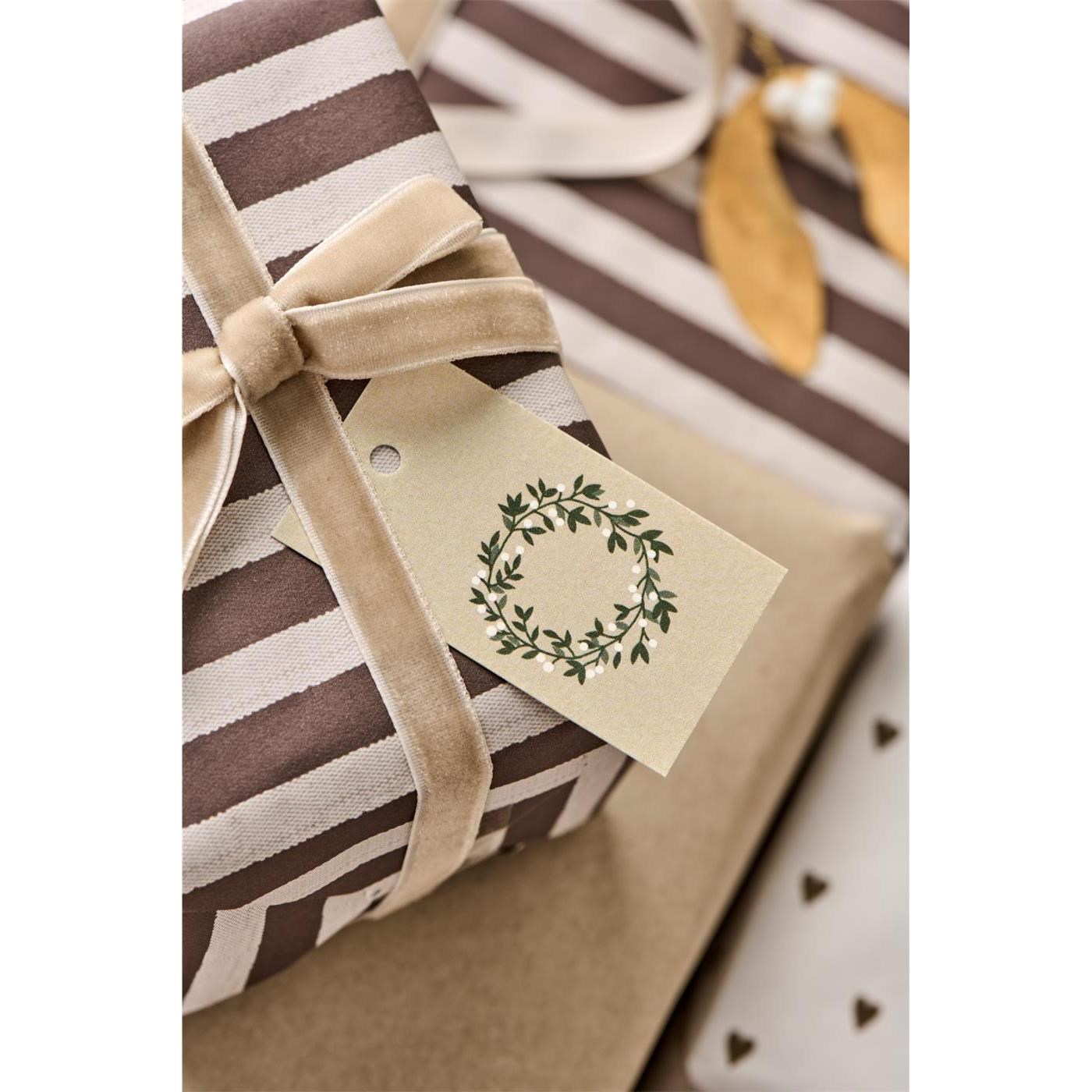 Role balícího papíru Ib Laursen 5 m hnědé pruhy_3