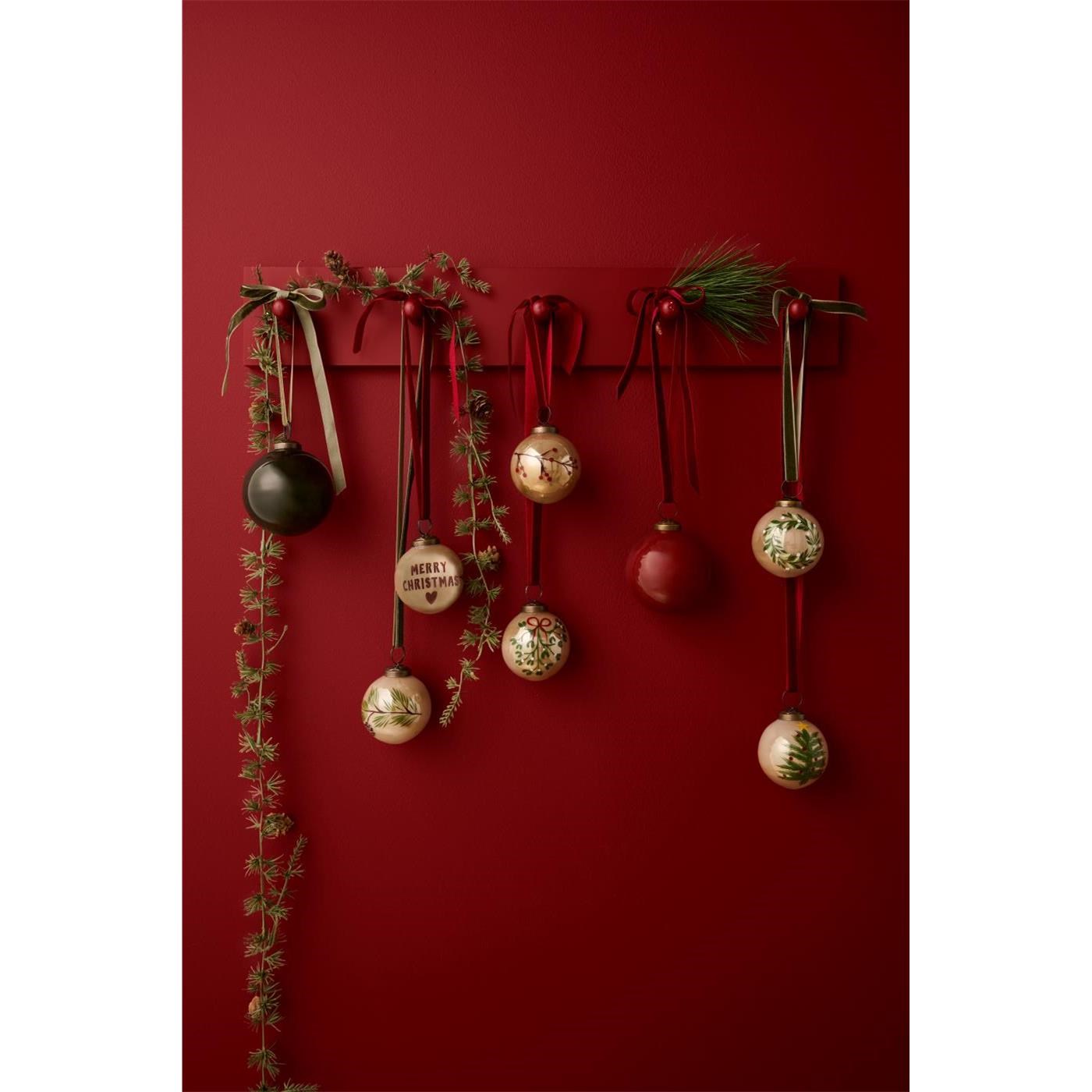 Umělá dekorace/girlanda Ib Laursen cedr se šiškami D.180 cm_0