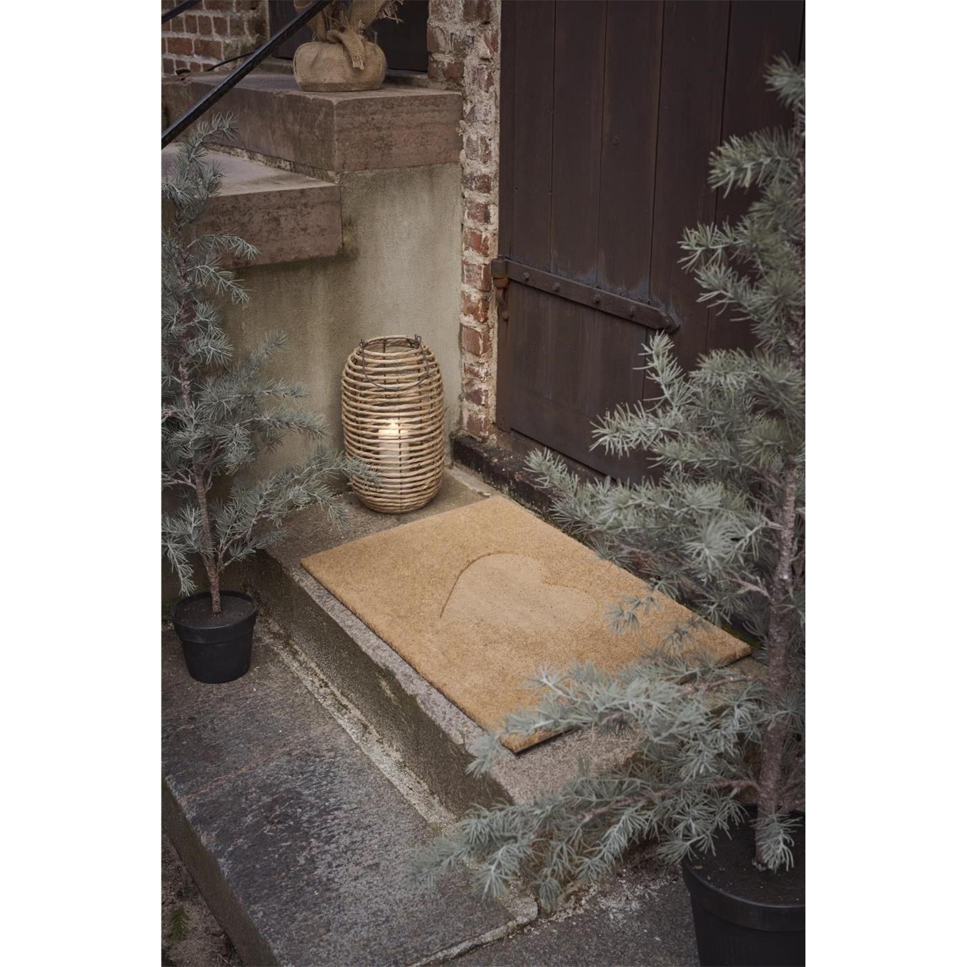 Rohožka s motivem srdce Ib Laursen 60x40 cm_1