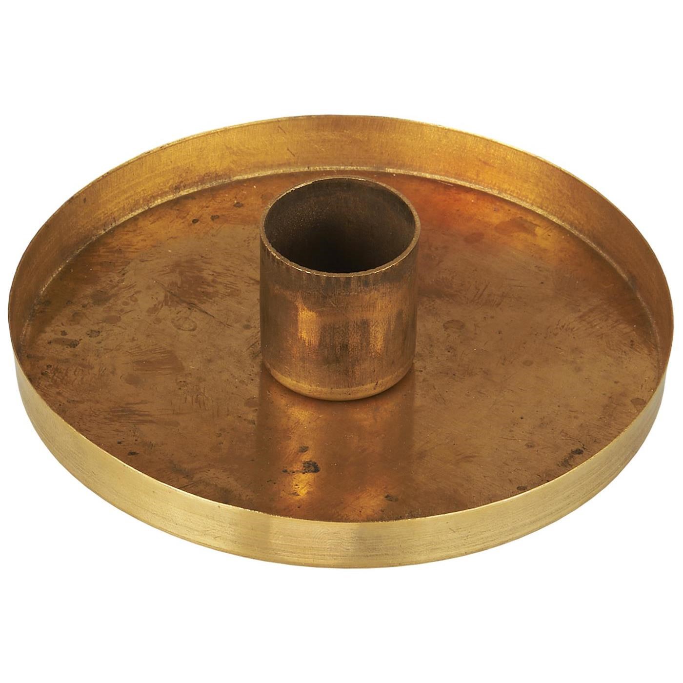 Mosazný svícen Ib Laursen Gloria pro svíčku P.2,2 cm_2