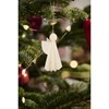 Papírová vánoční ozdoba anděl Ib Laursen V.14 cm bílá_0