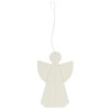 Papírová vánoční ozdoba anděl Ib Laursen V.14 cm bílá_1