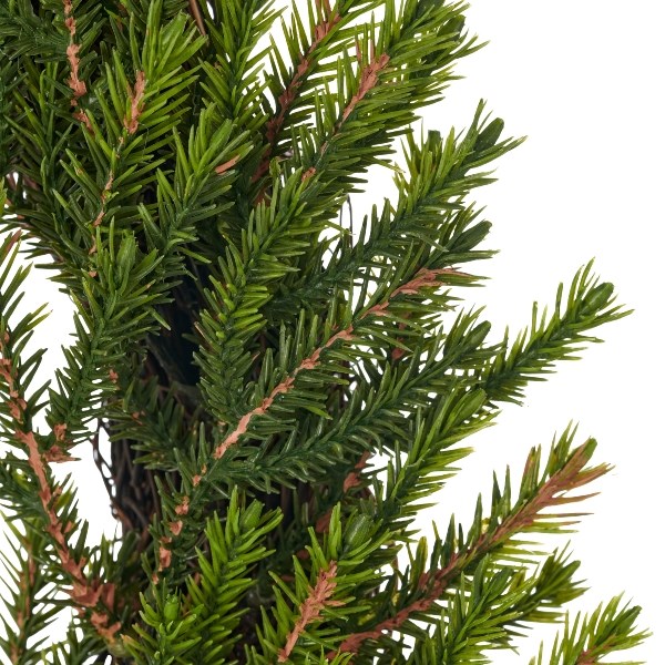 Umělý smrkový věnec 45cm zelený_0