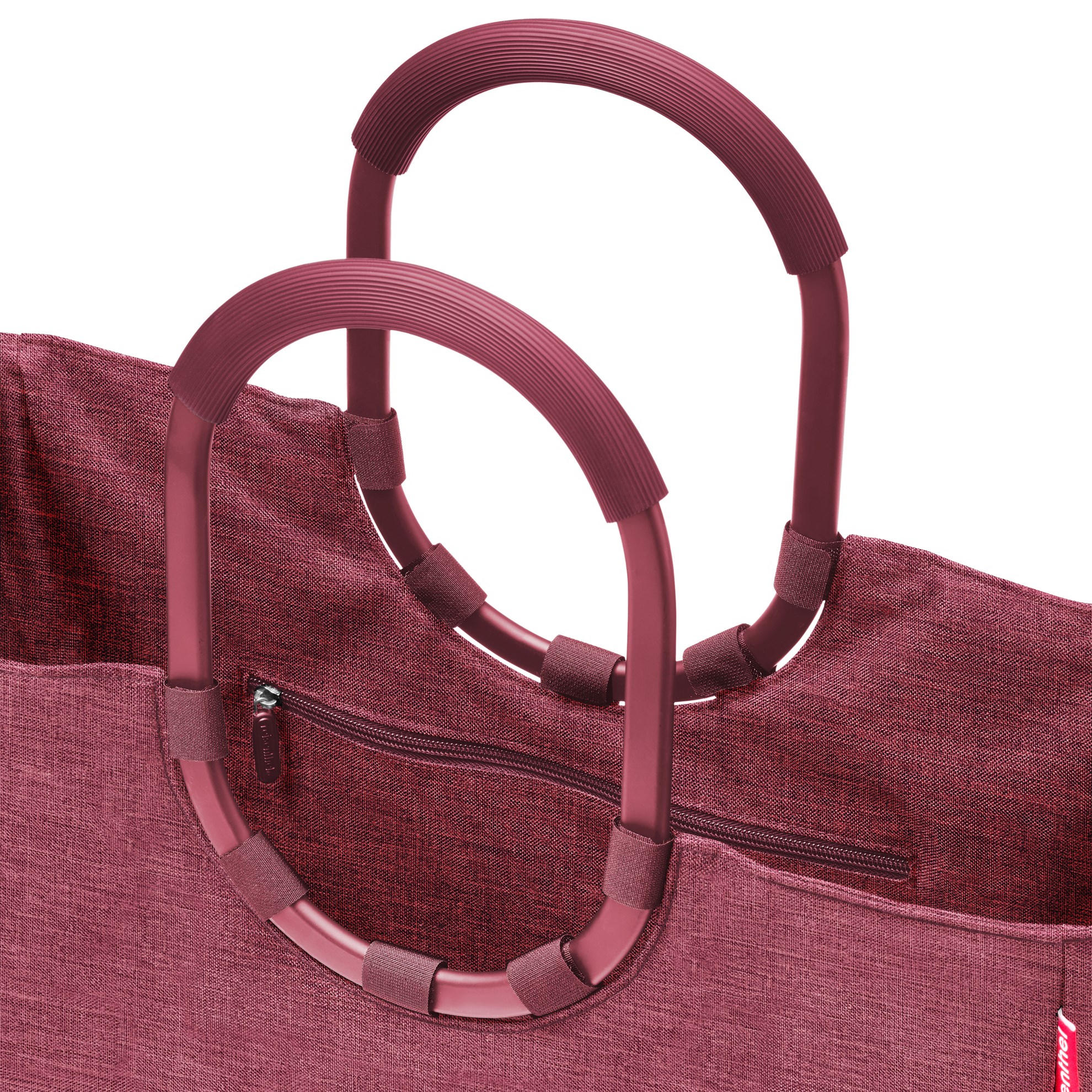 Módní taška Reisenthel Loopshopper L twist maroon_1
