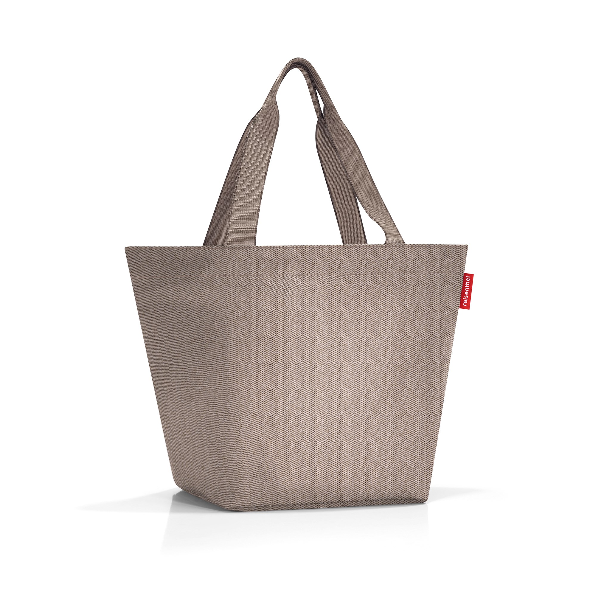 Taška přes rameno Reisenthel Shopper M herringbone mokka_0