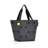 Taška přes rameno Reisenthel Shopper M smiley grey_0