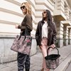 Nákupní košík Reisenthel Carrybag jacquard rose_1