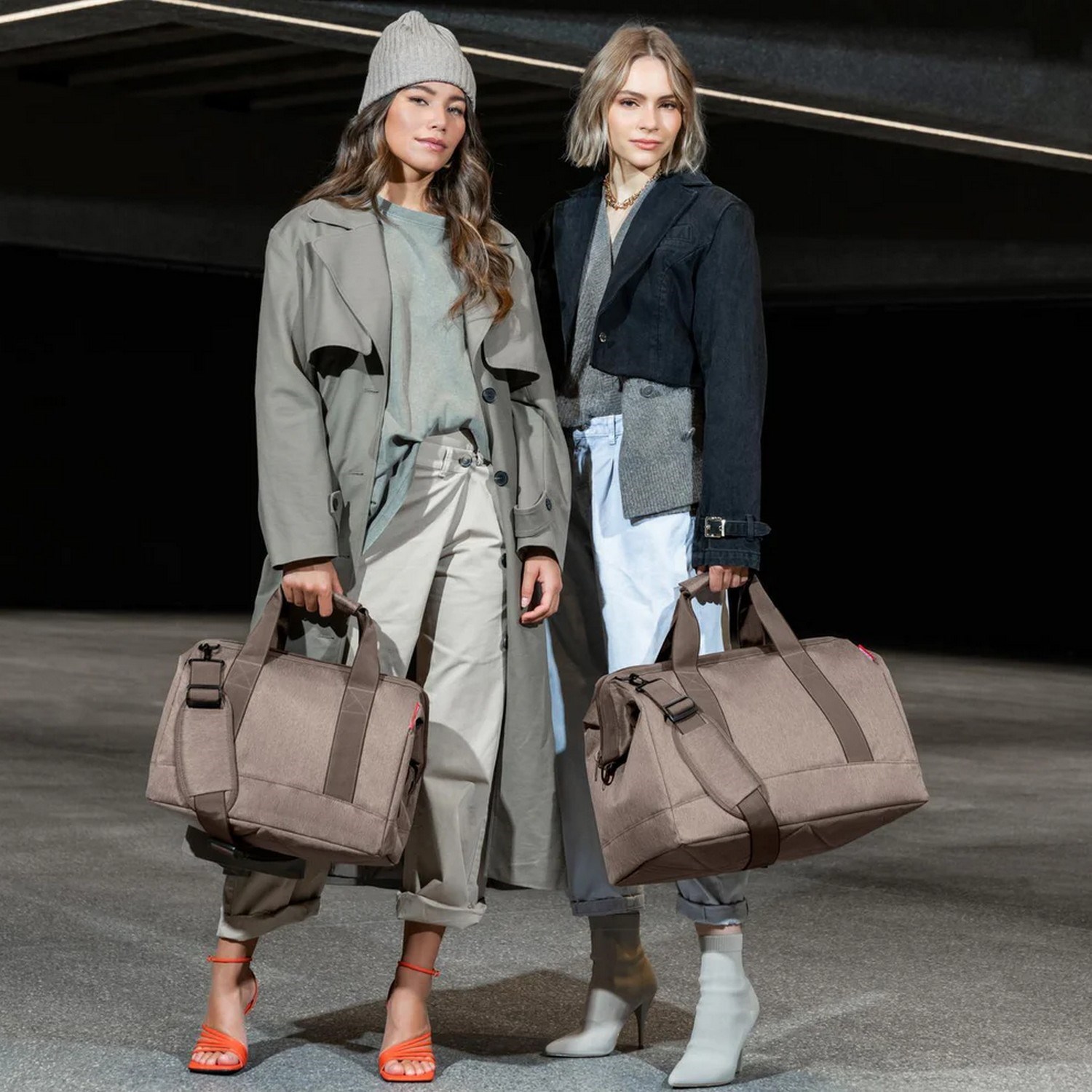 Cestovní taška Reisenthel Allrounder M herringbone mokka_0