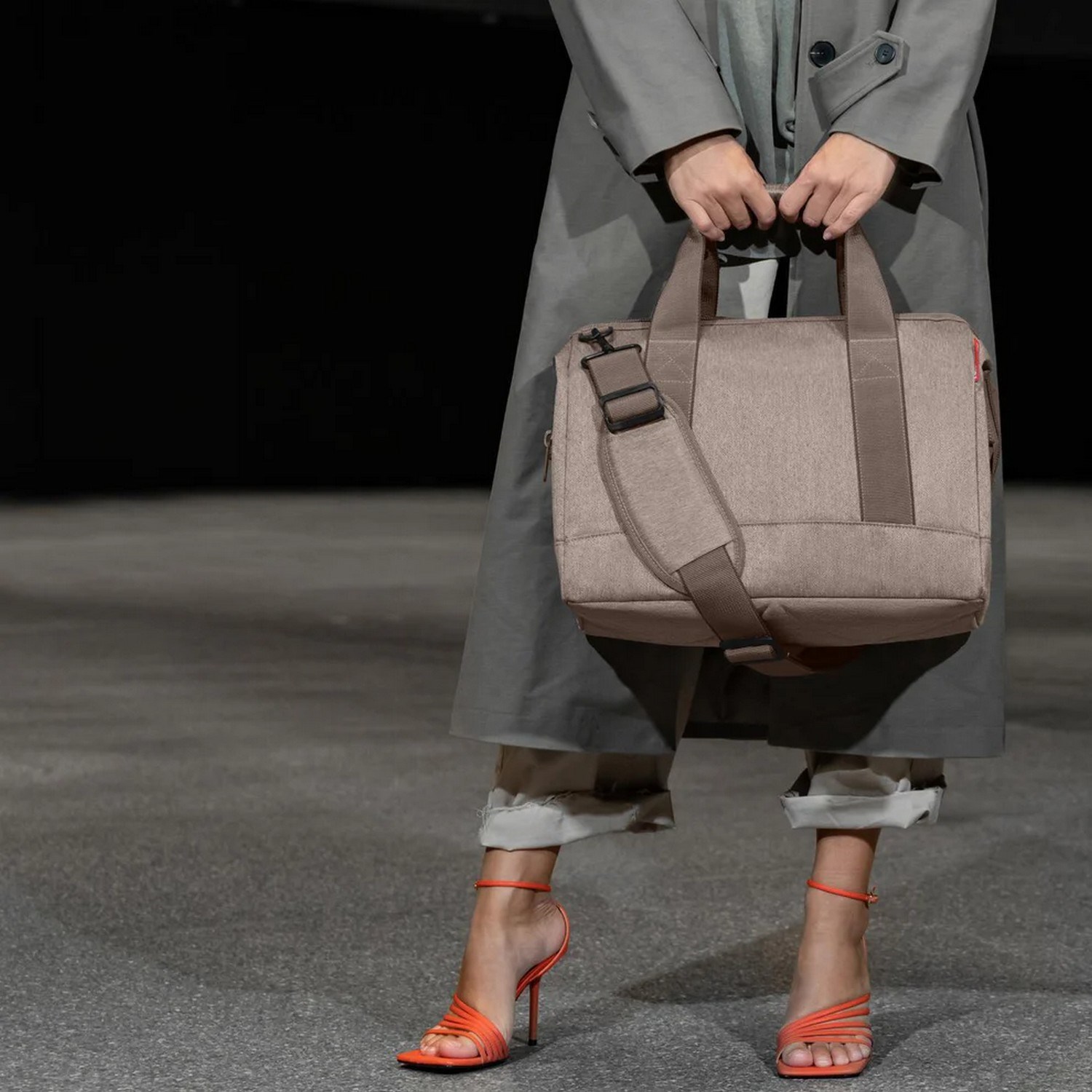 Cestovní taška Reisenthel Allrounder M herringbone mokka_1