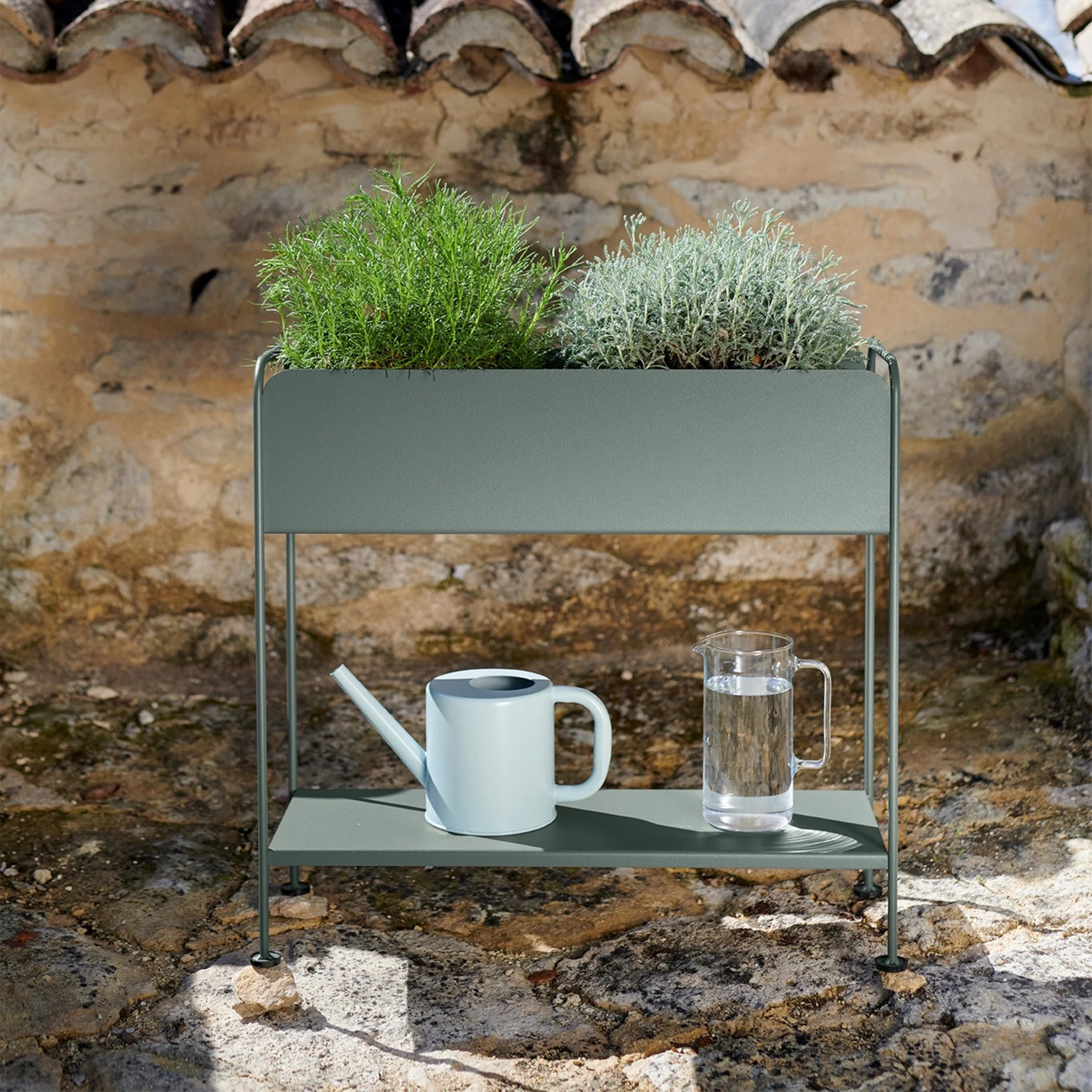 Regál na květináče nebo stolování Fermob PICOLINO V.63 cm - Frosted Lemon_7