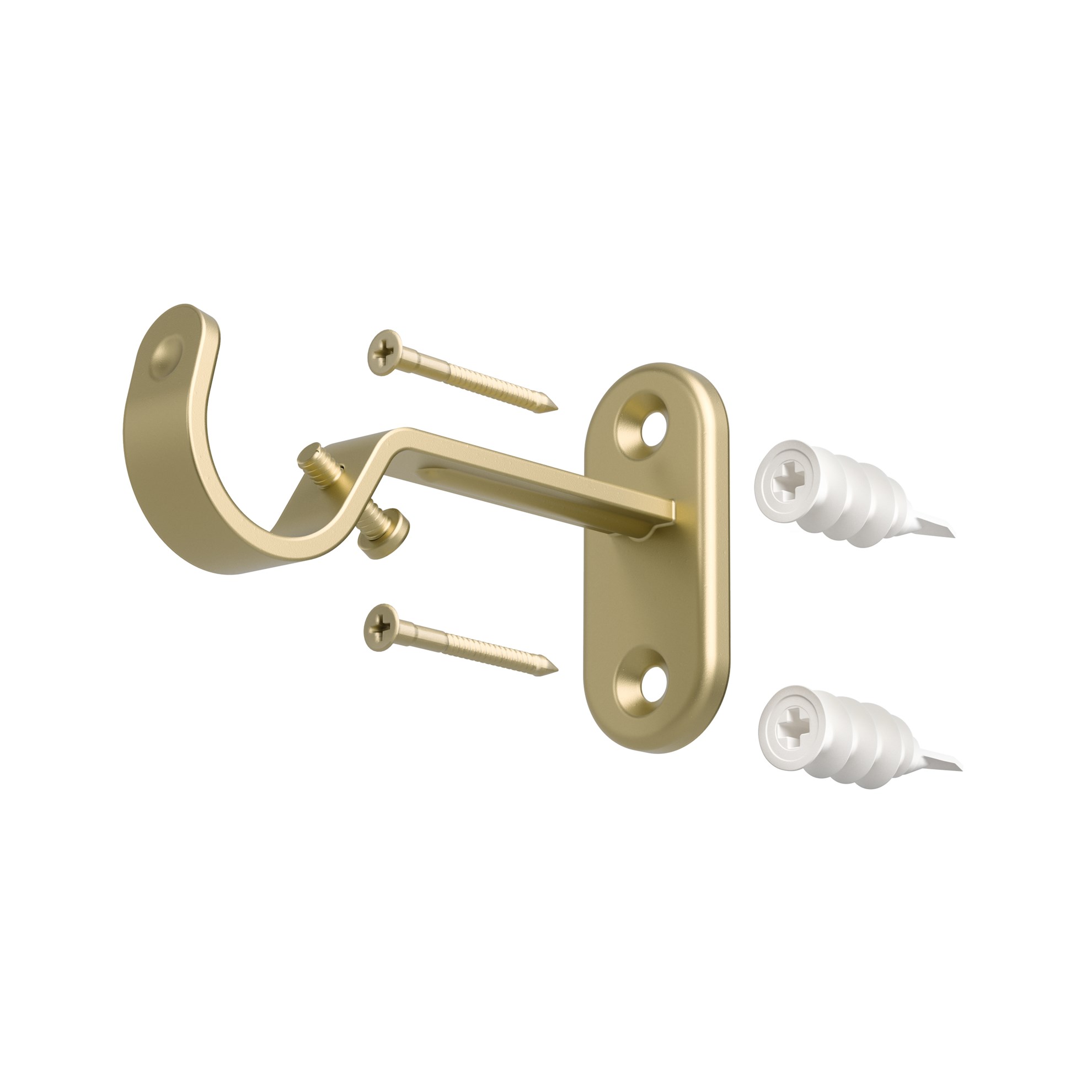 Rozšířitelná garnýž Umbra FLUTE D.107-305cm zlatá_6