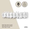 Věšák sklápěcí Umbra STICKS 8 bílý_5