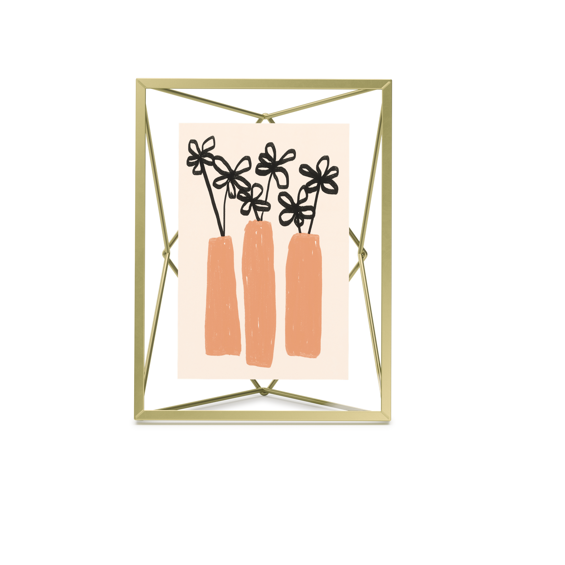 Fotorámeček Umbra PRISMA 10x15cm mosaz_6