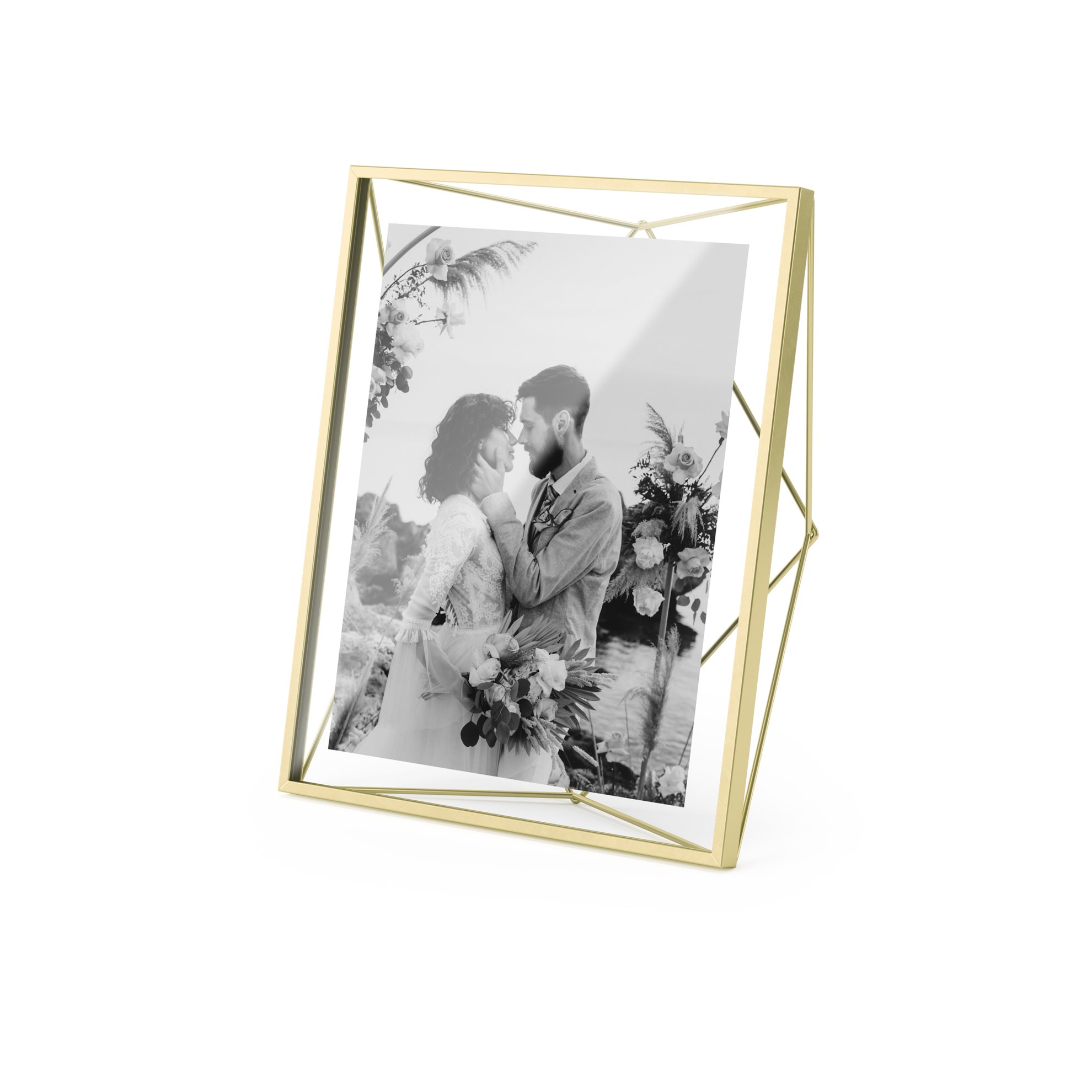 Fotorámeček Umbra PRISMA 20x25cm mosaz_10