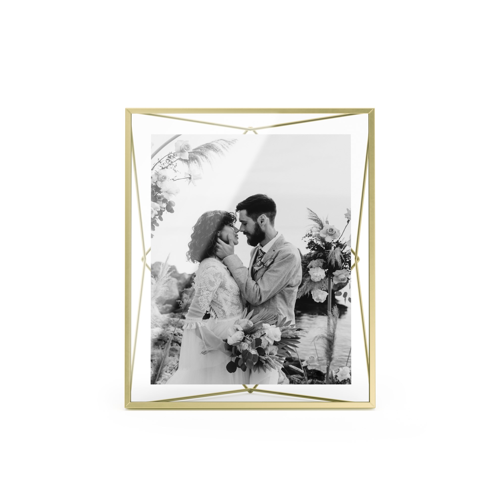 Fotorámeček Umbra PRISMA 20x25cm mosaz_11